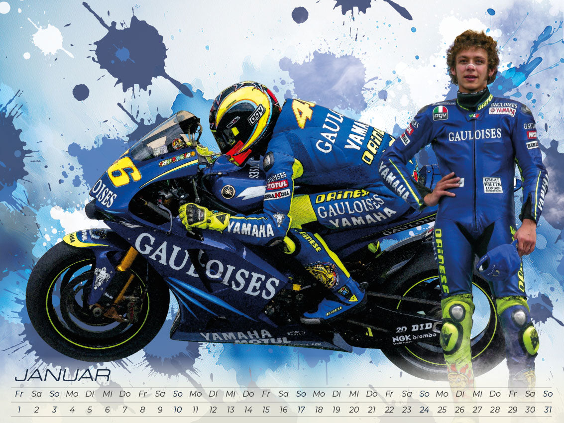 Rossi - Eine Legende Kalender 2027