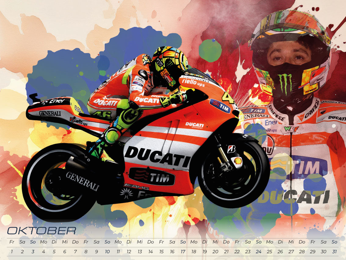 Rossi - Eine Legende Kalender 2027