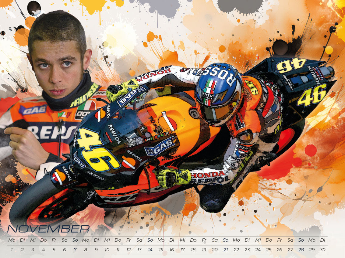 Rossi - Eine Legende Kalender 2027