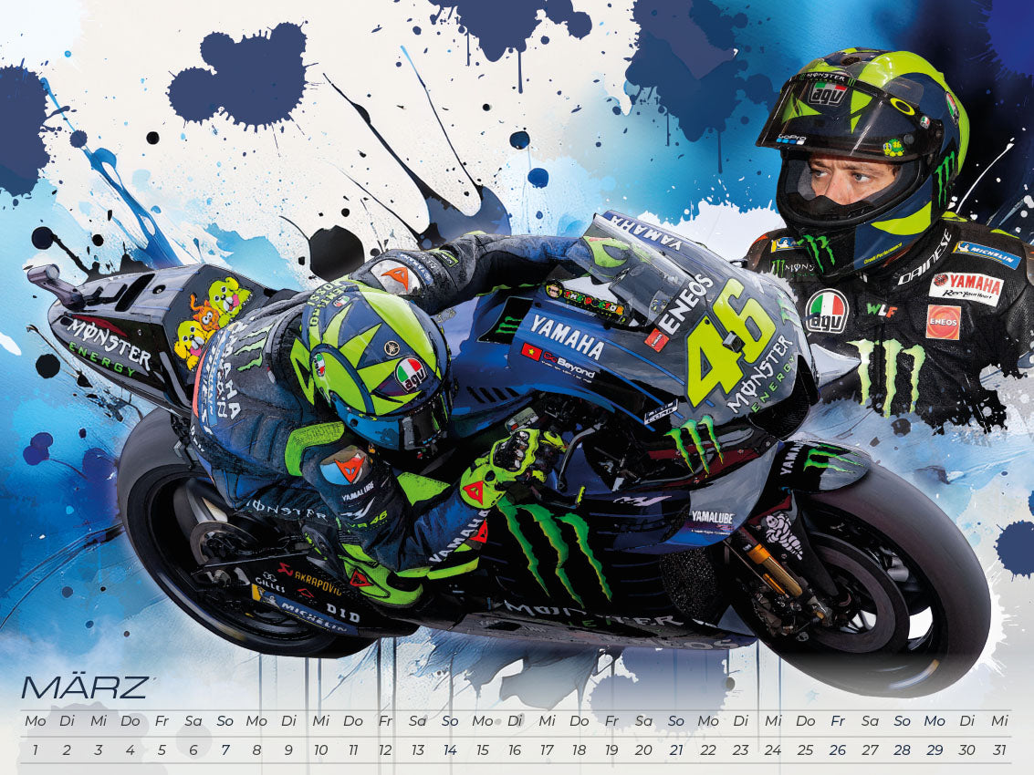 Rossi - Eine Legende Kalender 2027
