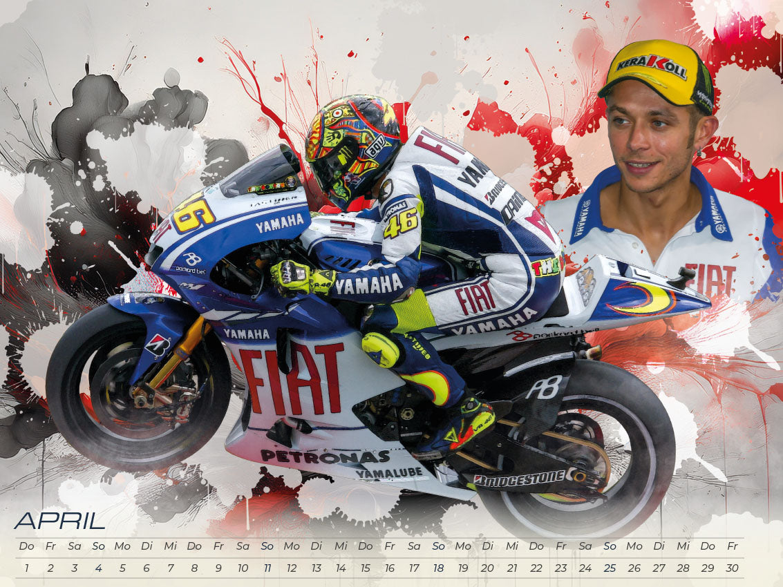 Rossi - Eine Legende Kalender 2027