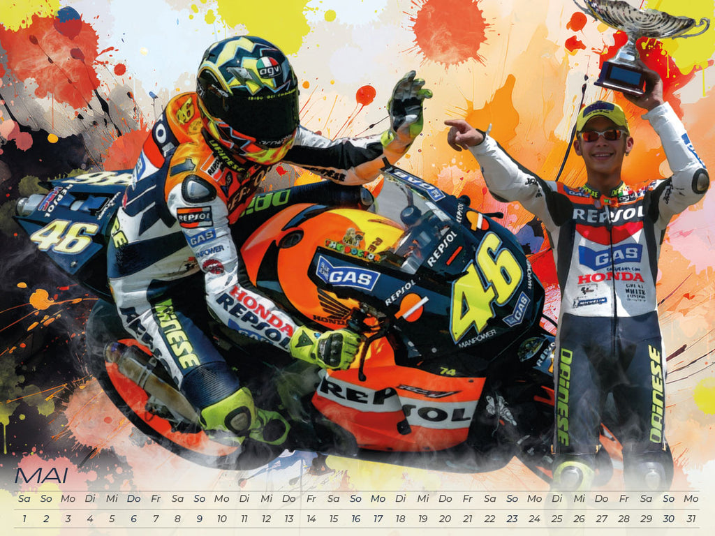 Rossi - Eine Legende Kalender 2027