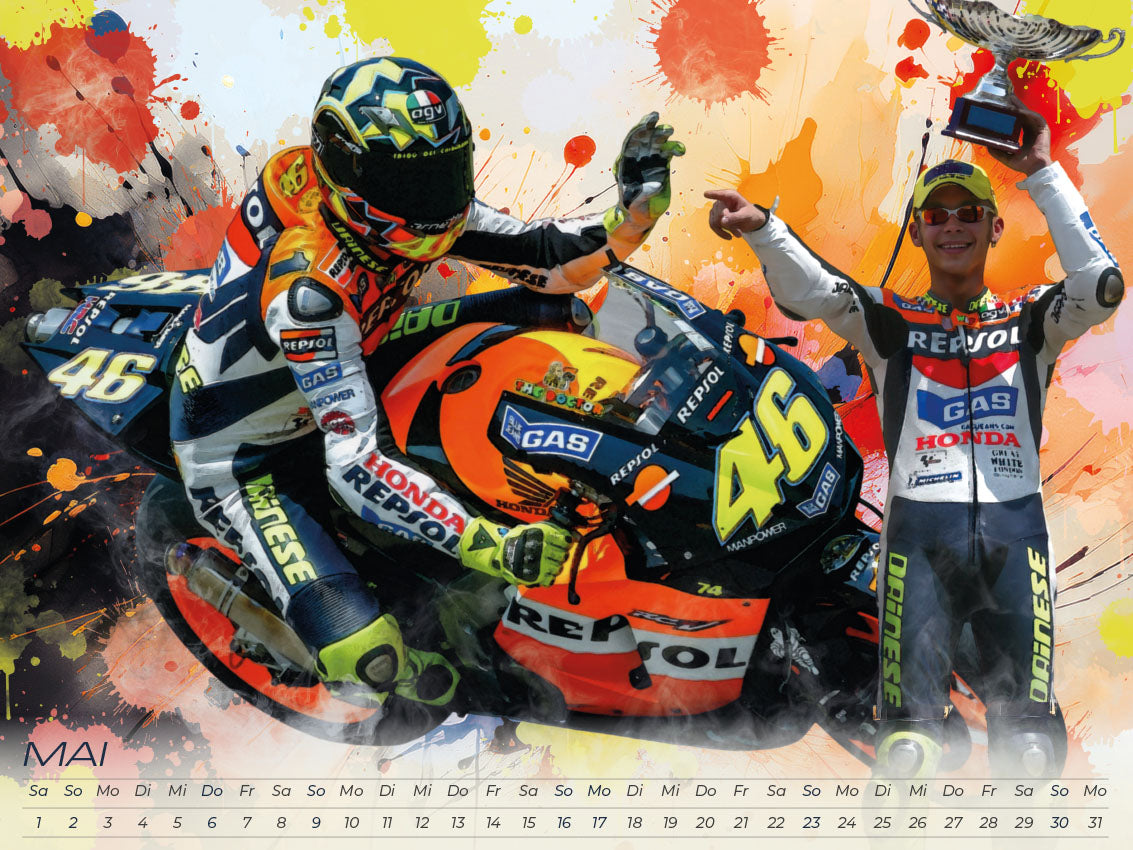 Rossi - Eine Legende Kalender 2027