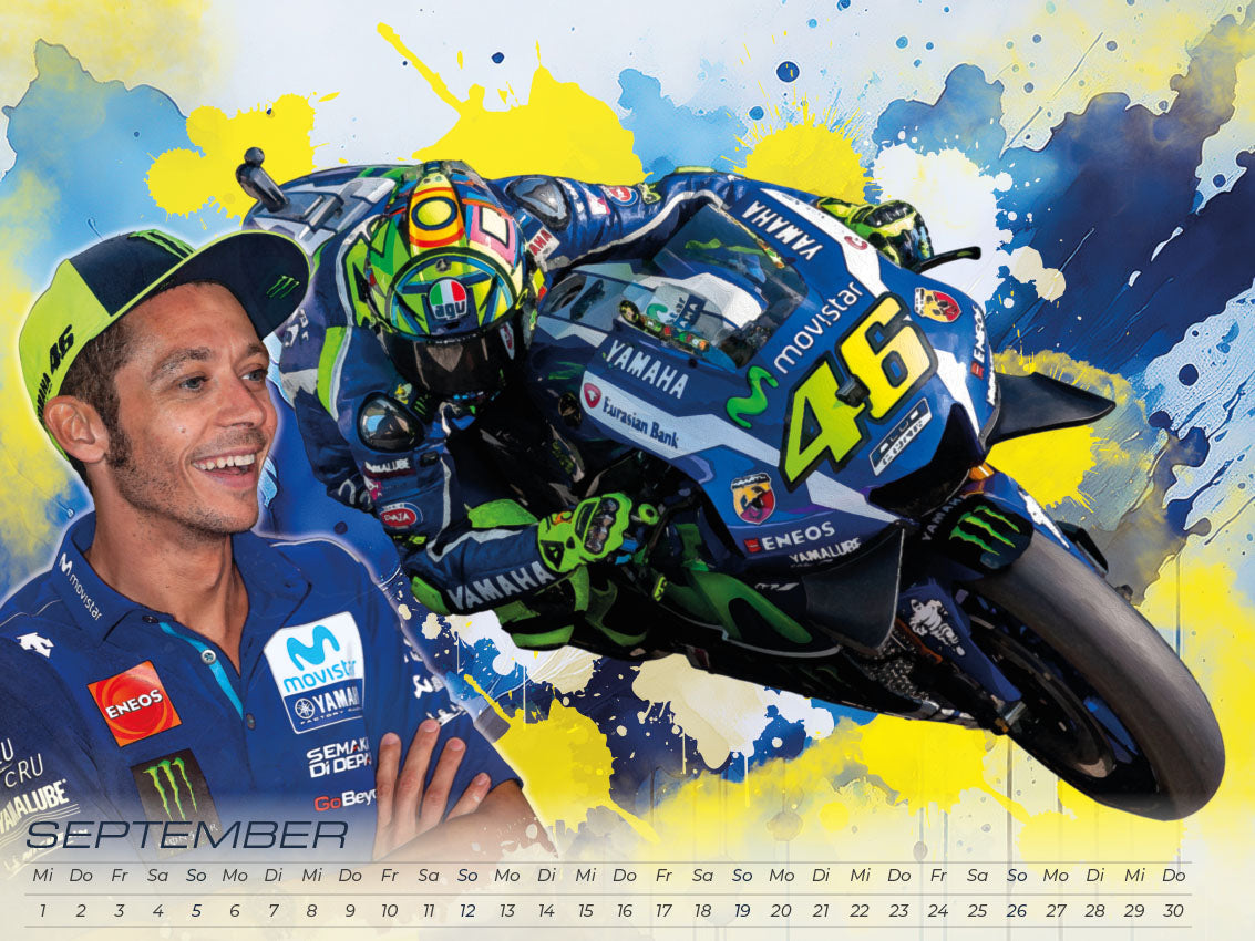 Rossi - Eine Legende Kalender 2027