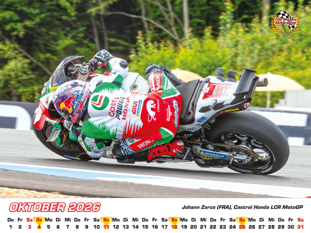 Motorrad Grand Prix Kalender 2026