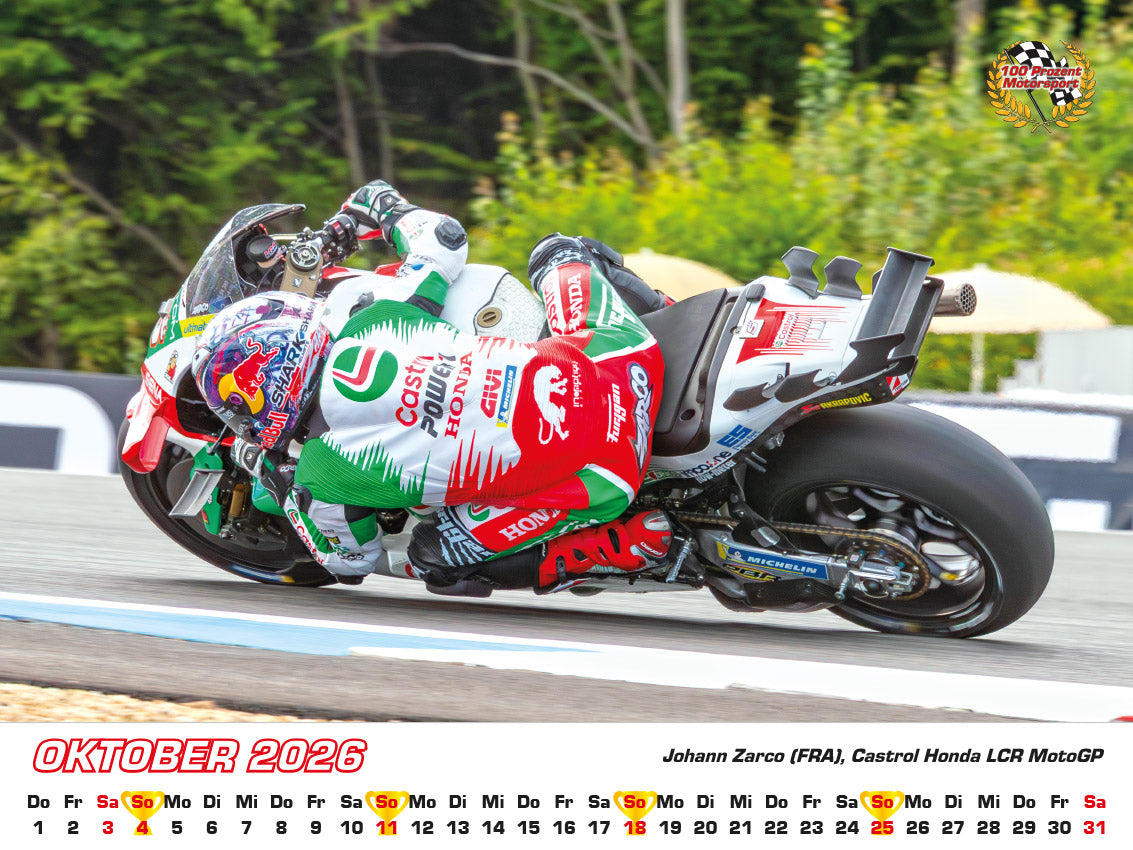 Motorrad Grand Prix Kalender 2026