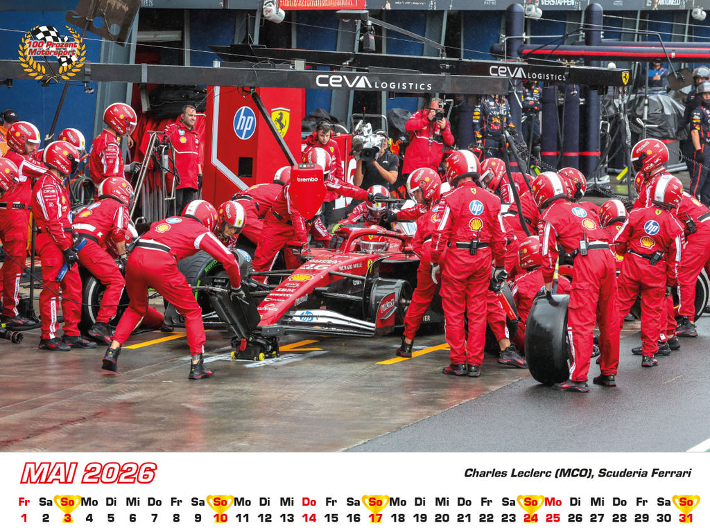 Formel 1 World Championship Kalender 2026