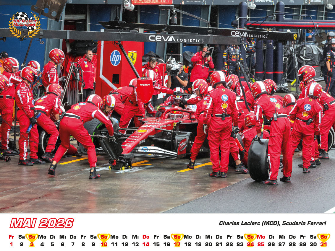 Formel 1 World Championship Kalender 2026