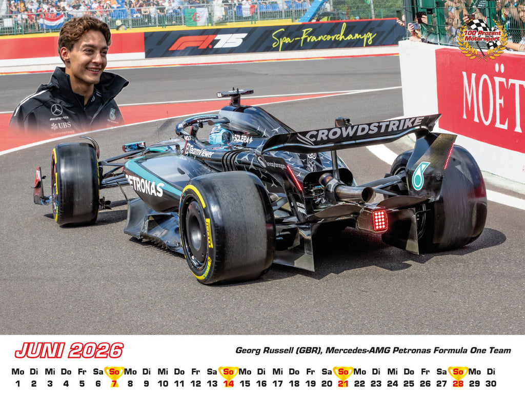 Formel 1 World Championship Kalender 2026