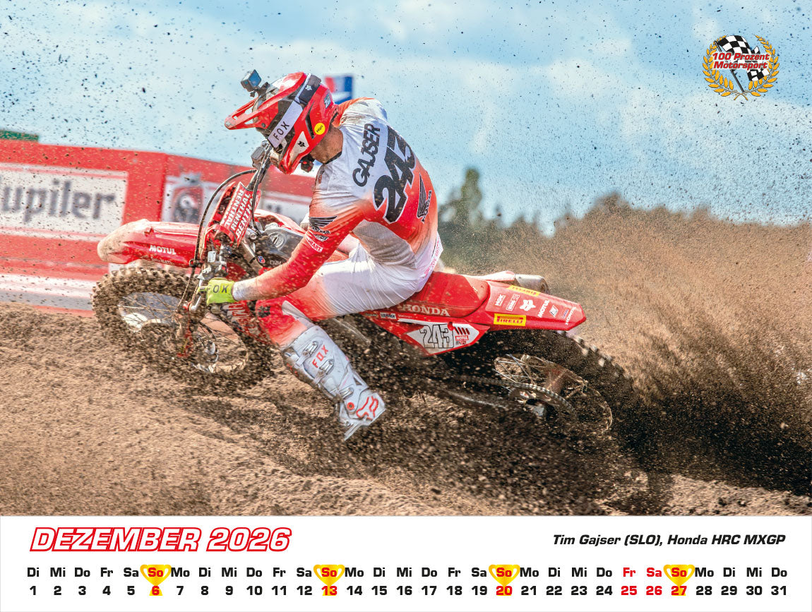Motocross WM Kalender 2026