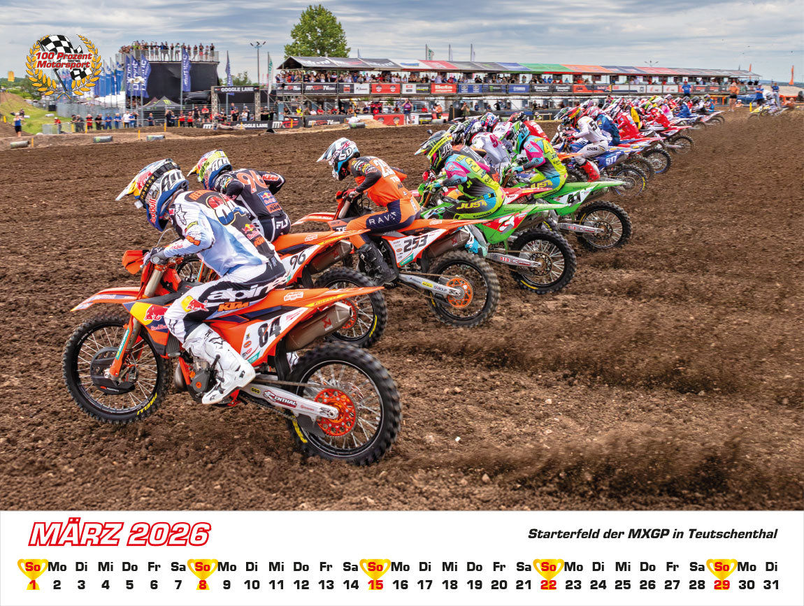 Motocross WM Kalender 2026