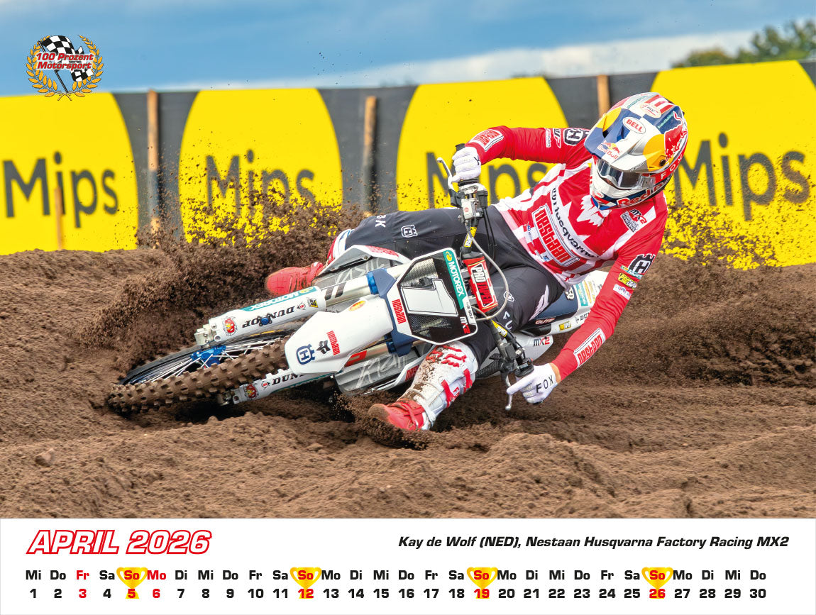 Motocross WM Kalender 2026