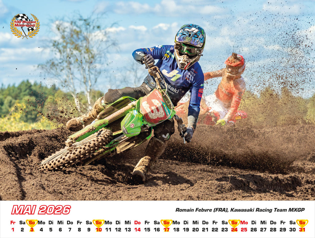 Motocross WM Kalender 2026