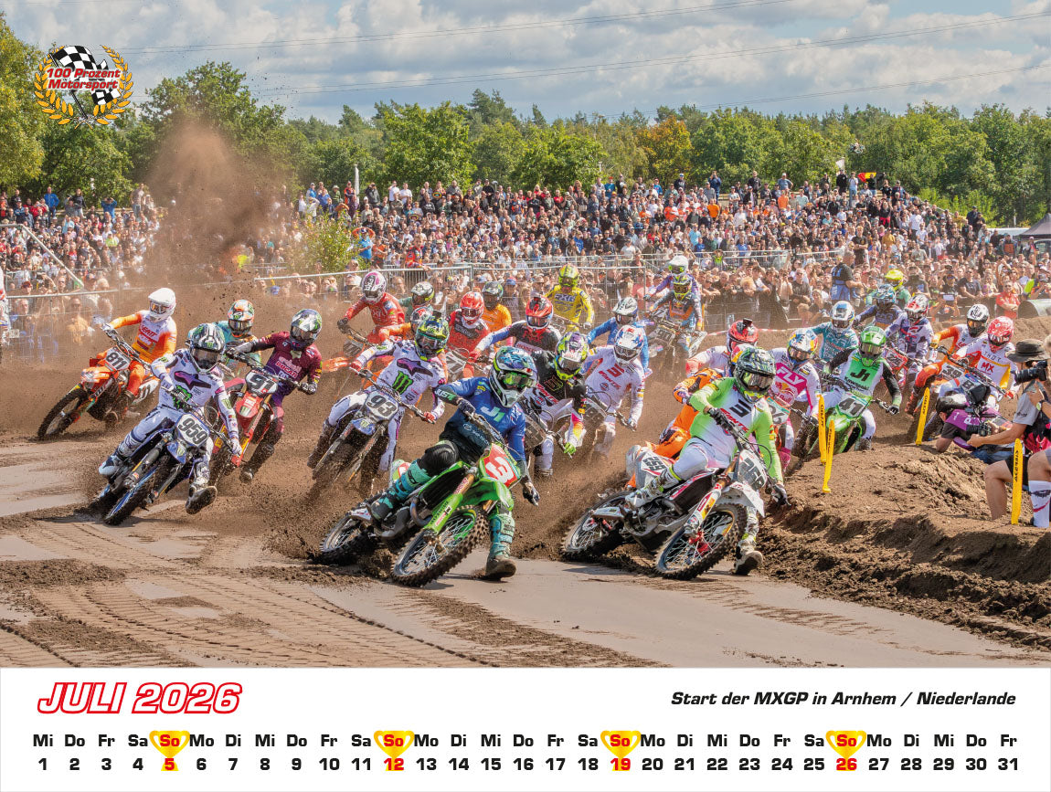 Motocross WM Kalender 2026
