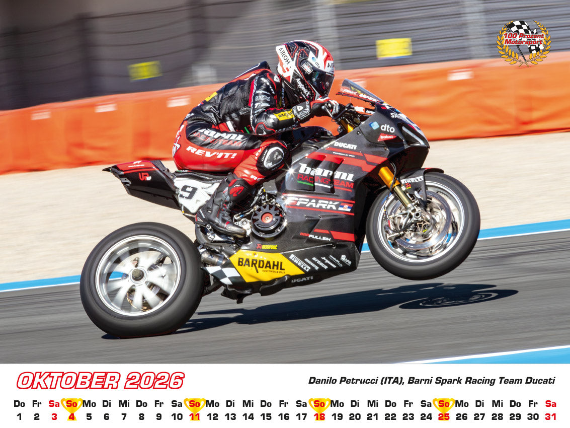 Superbike WM Kalender 2026