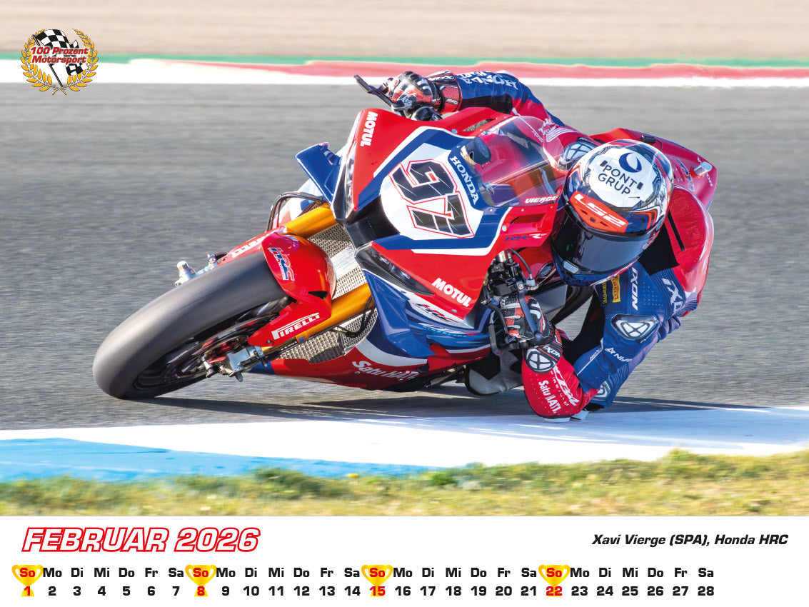 Superbike WM Kalender 2026