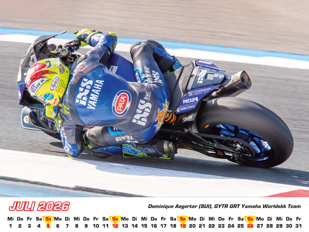 Superbike WM Kalender 2026