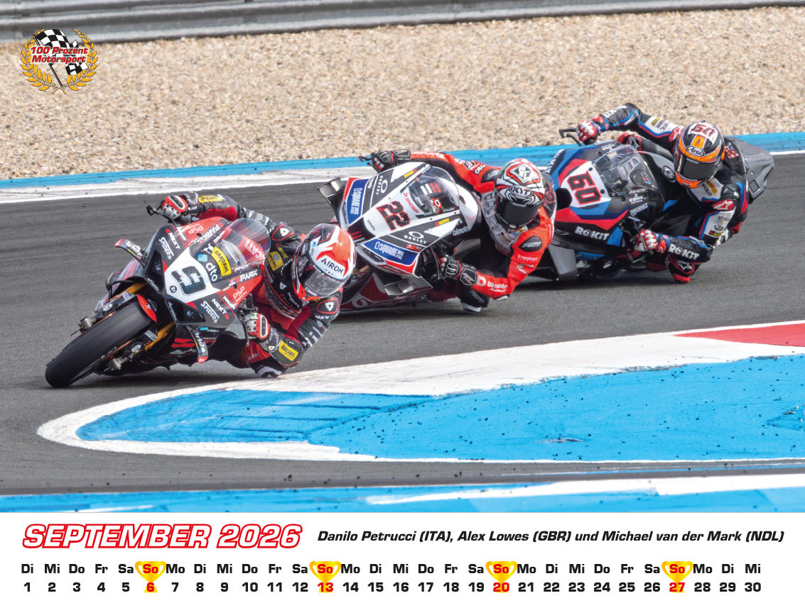 Superbike WM Kalender 2026