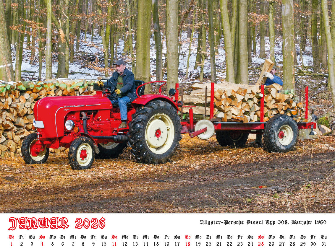 Faszination Schlepper Kalender 2026