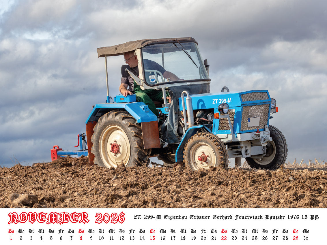 Faszination Schlepper Kalender 2026