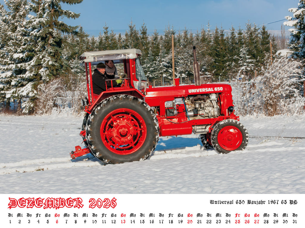Faszination Schlepper Kalender 2026