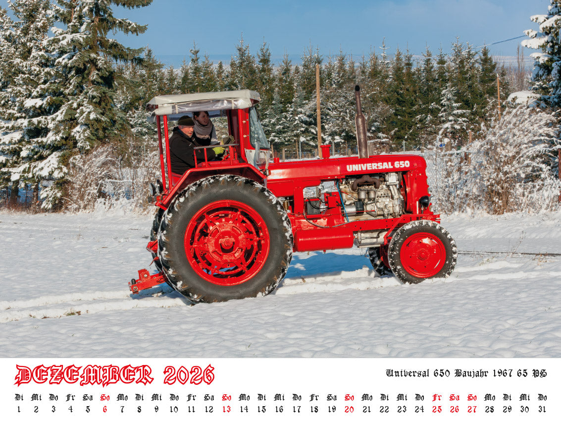 Faszination Schlepper Kalender 2026