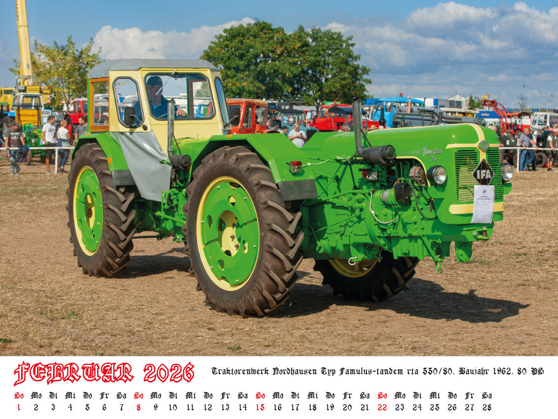 Faszination Schlepper Kalender 2026