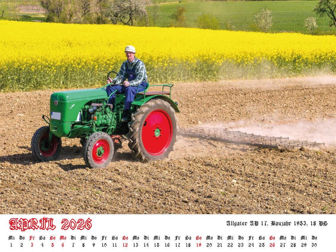 Faszination Schlepper Kalender 2026
