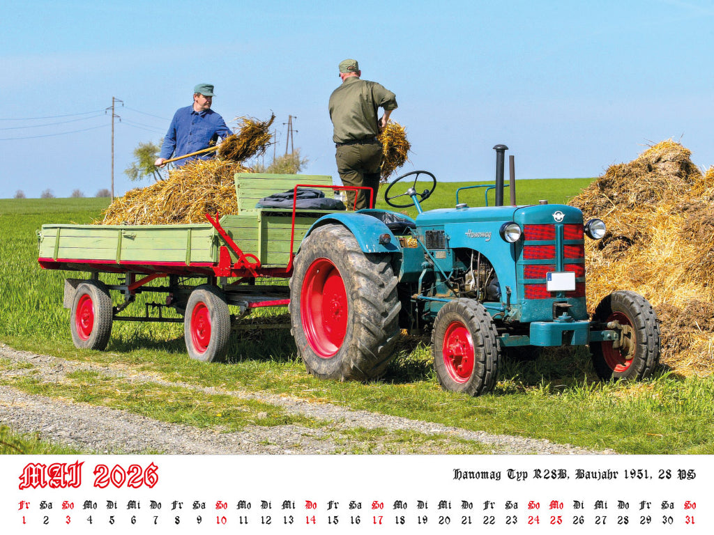 Faszination Schlepper Kalender 2026