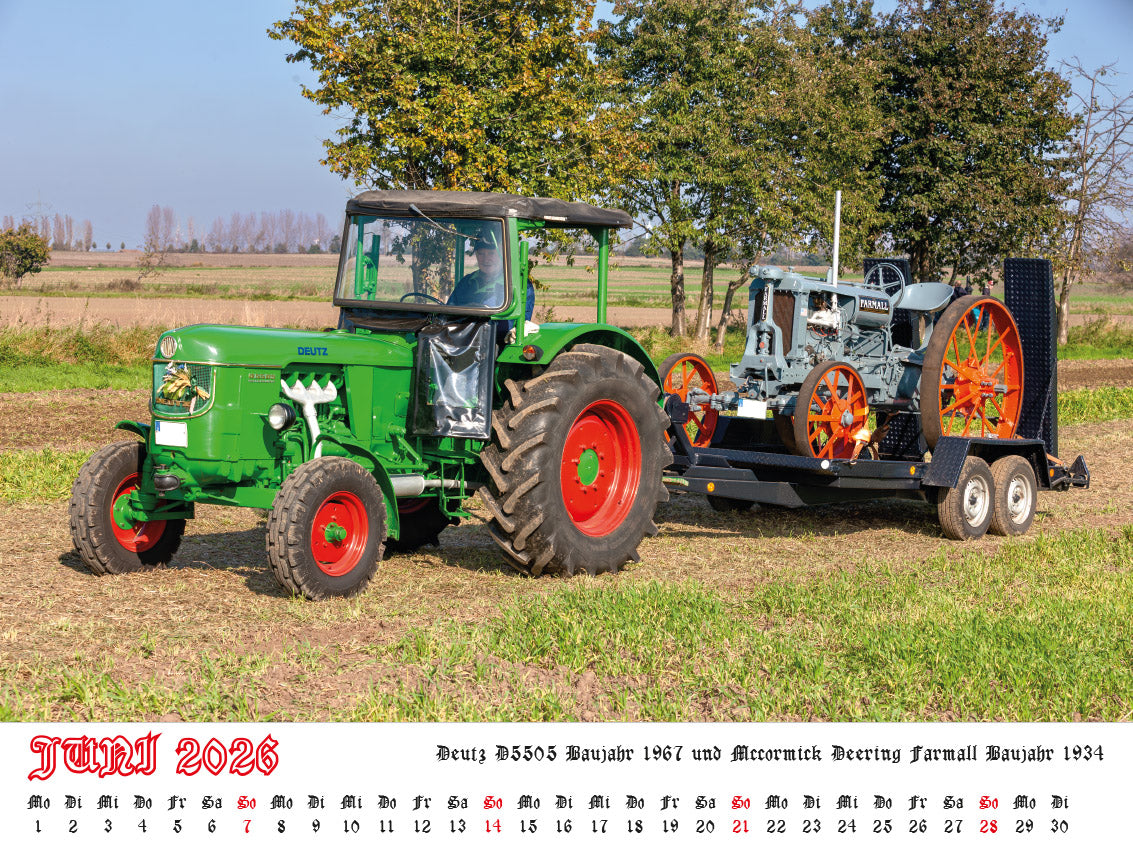 Faszination Schlepper Kalender 2026