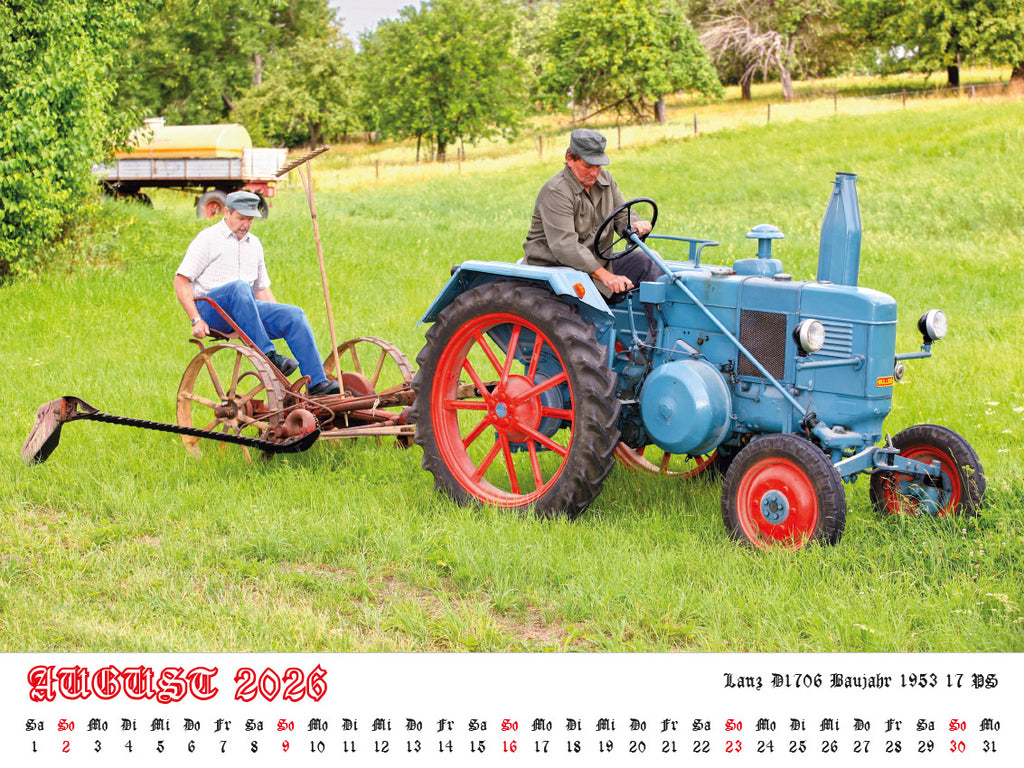 Faszination Schlepper Kalender 2026