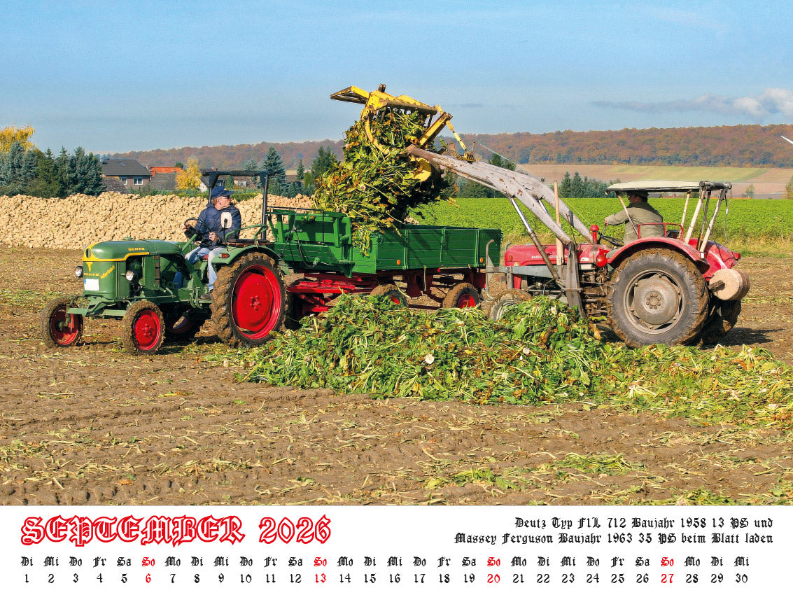 Faszination Schlepper Kalender 2026