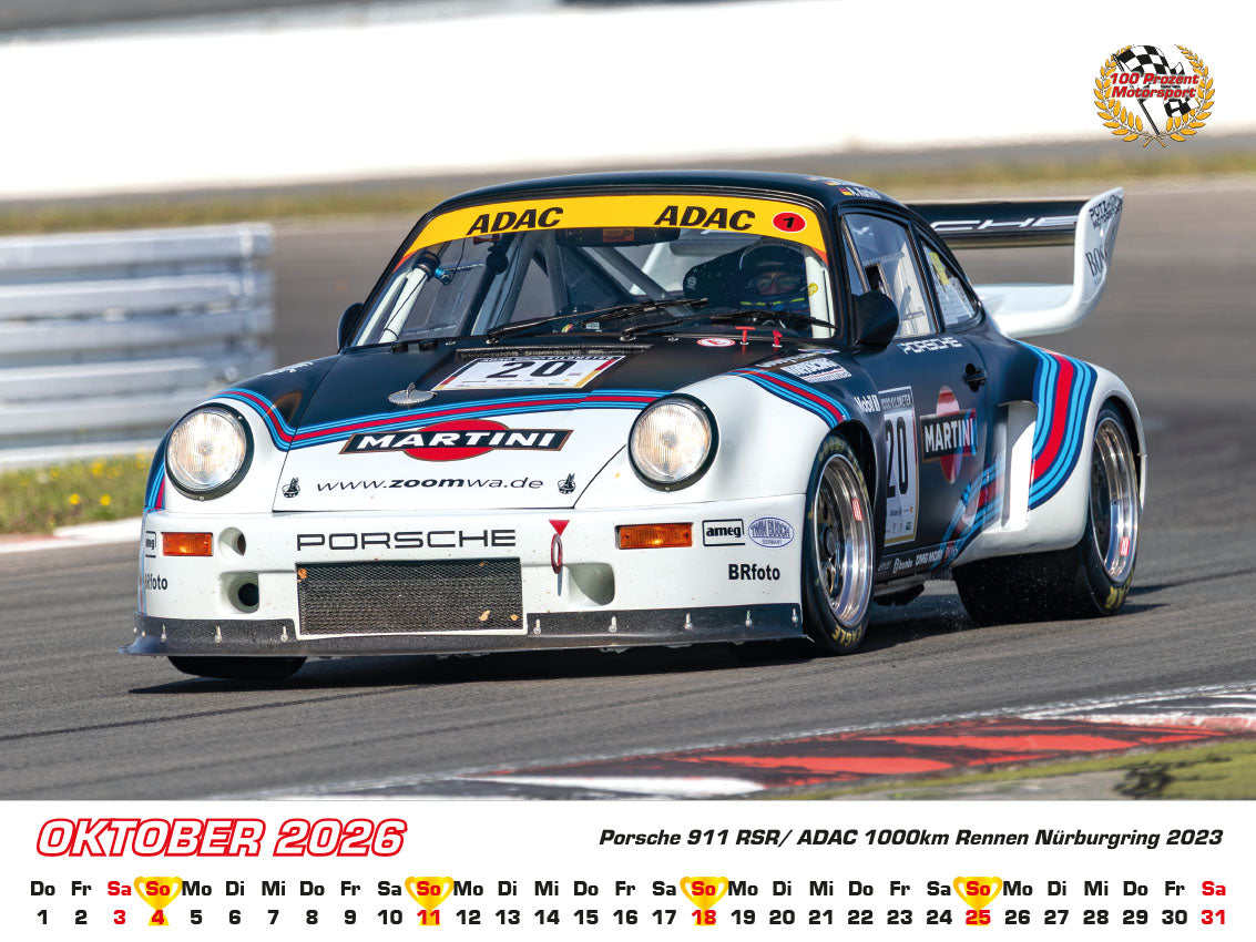 Porsche im Rennsport Kalender 2026