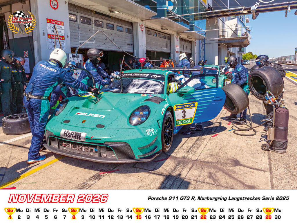 Porsche im Rennsport Kalender 2026