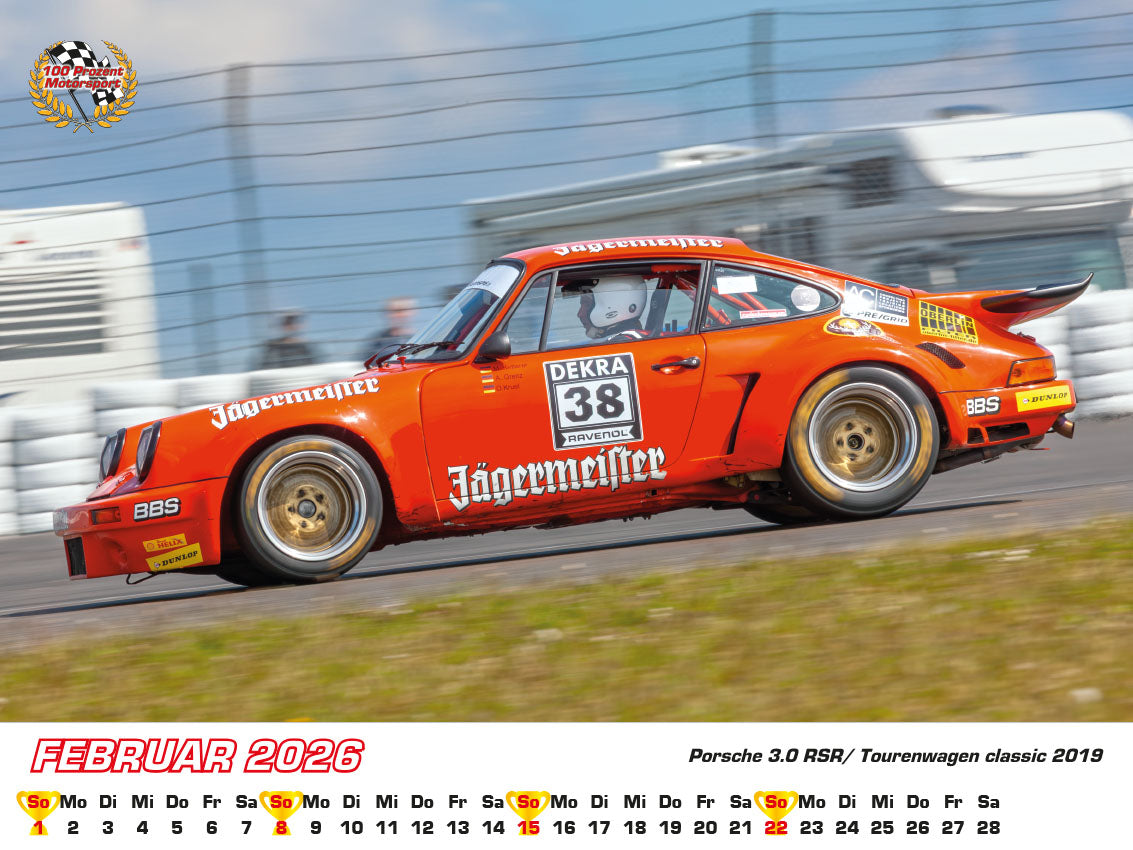 Porsche im Rennsport Kalender 2026