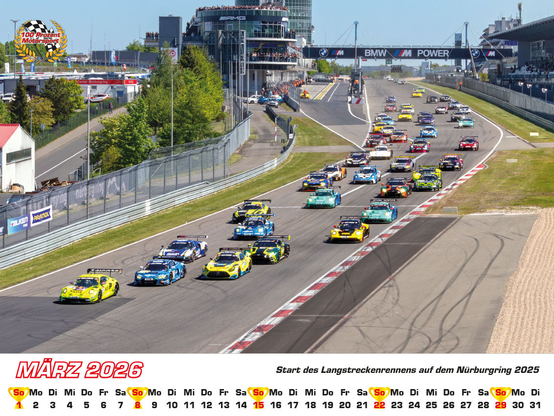 Porsche im Rennsport Kalender 2026