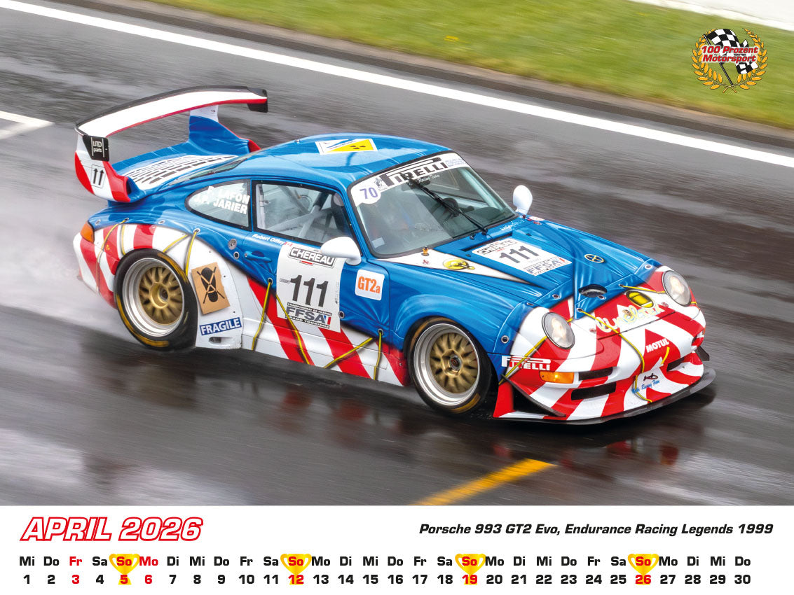 Porsche im Rennsport Kalender 2026