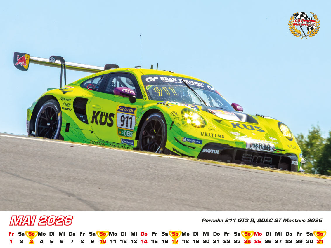 Porsche im Rennsport Kalender 2026