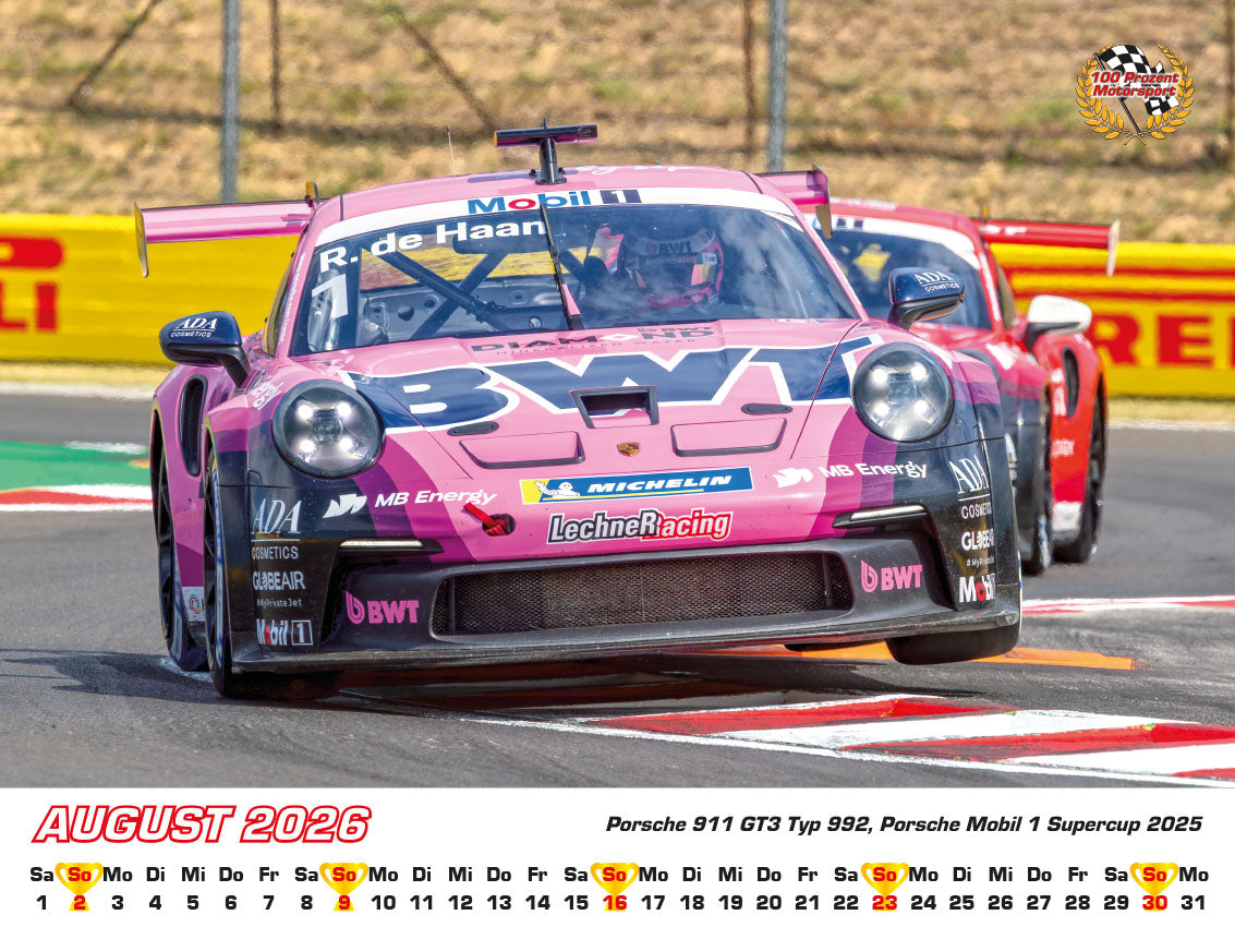 Porsche im Rennsport Kalender 2026