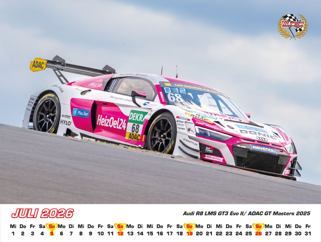 Audi im Rennsport Kalender 2026