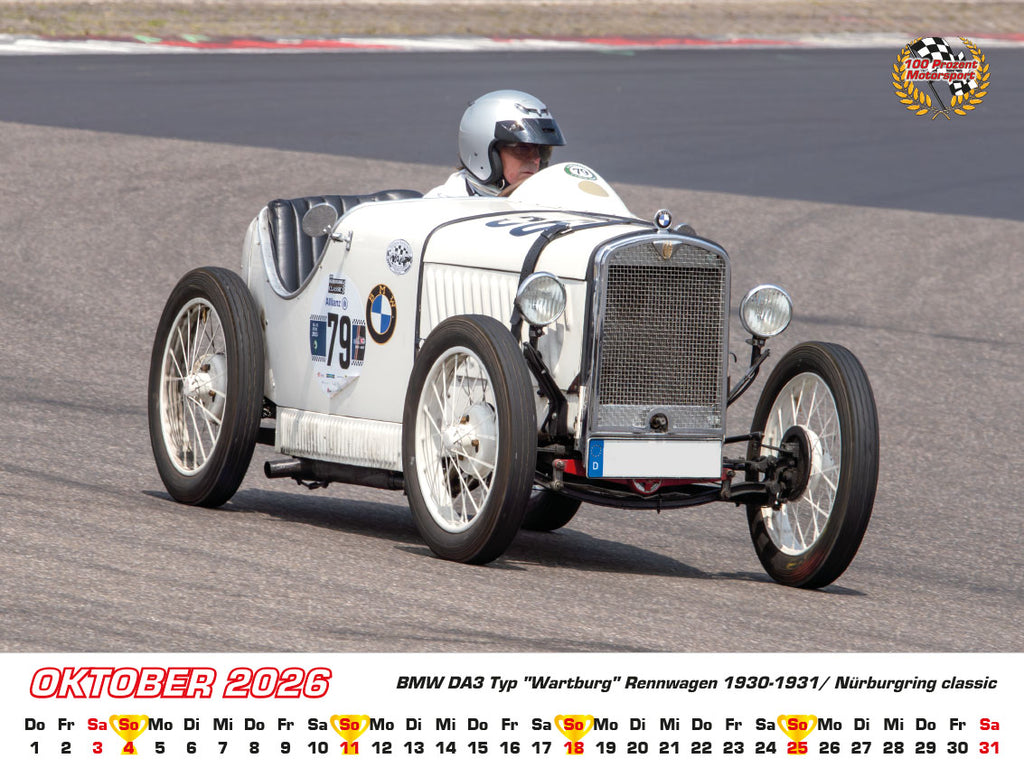 BMW im Rennsport Kalender 2026