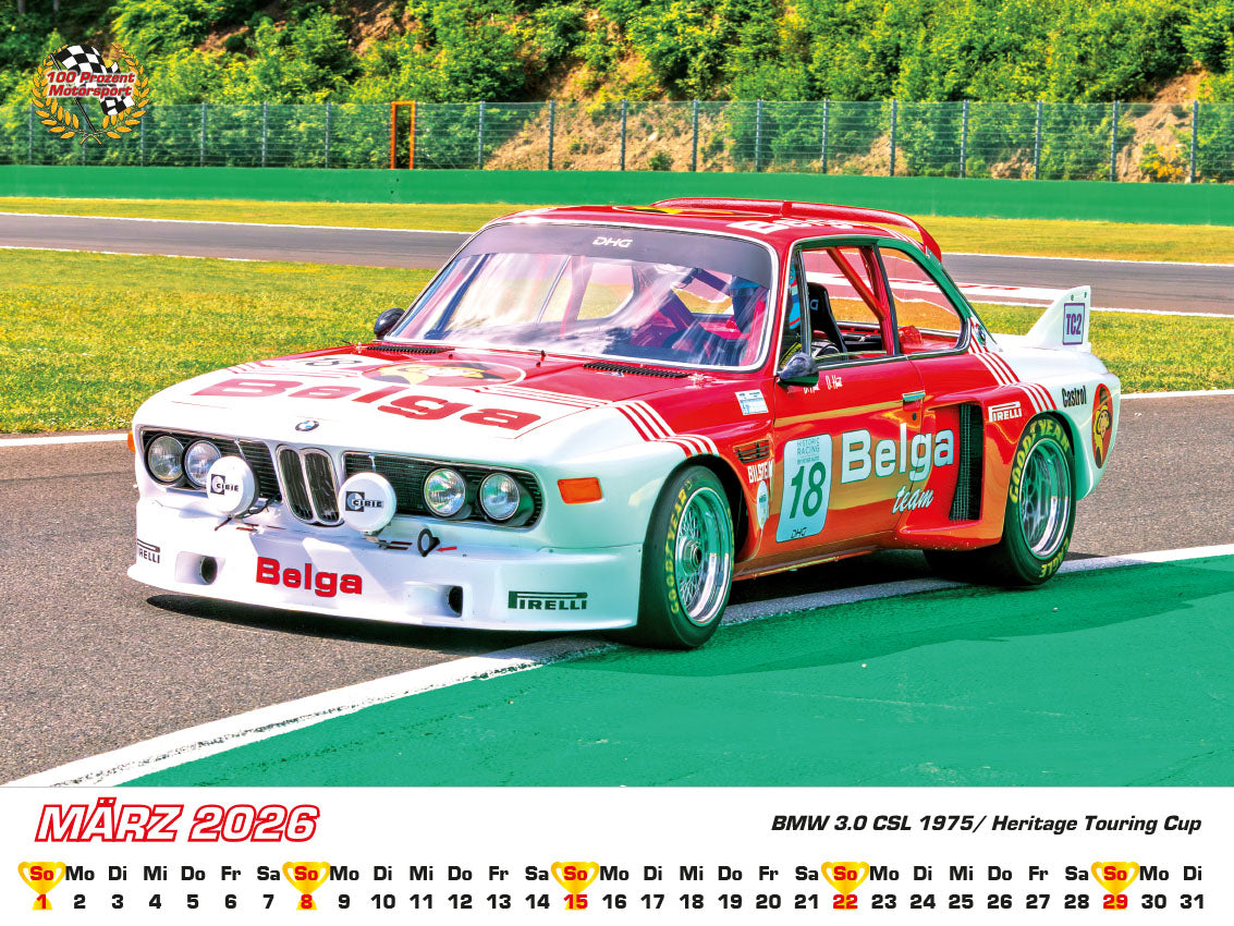BMW im Rennsport Kalender 2026