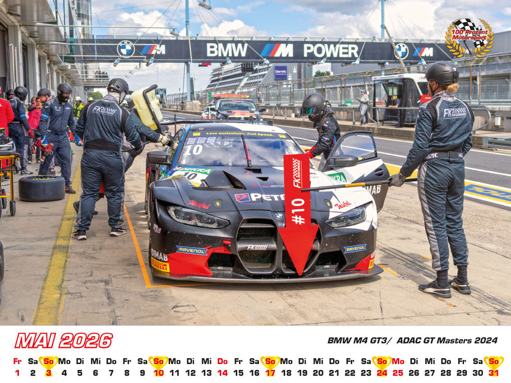 BMW im Rennsport Kalender 2026