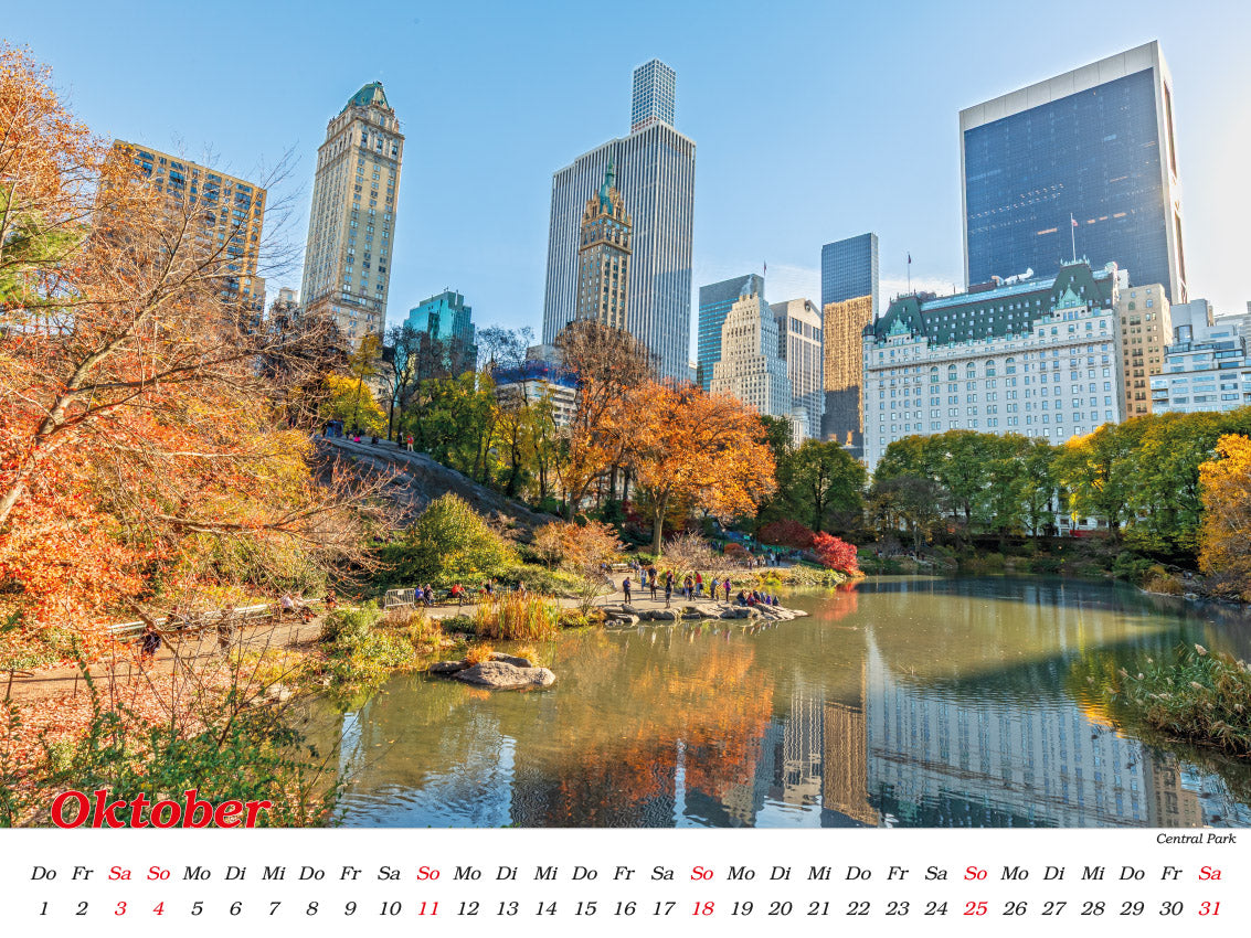 New York Kalender 2026