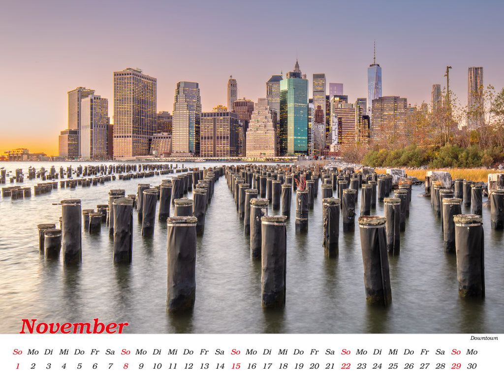 New York Kalender 2026