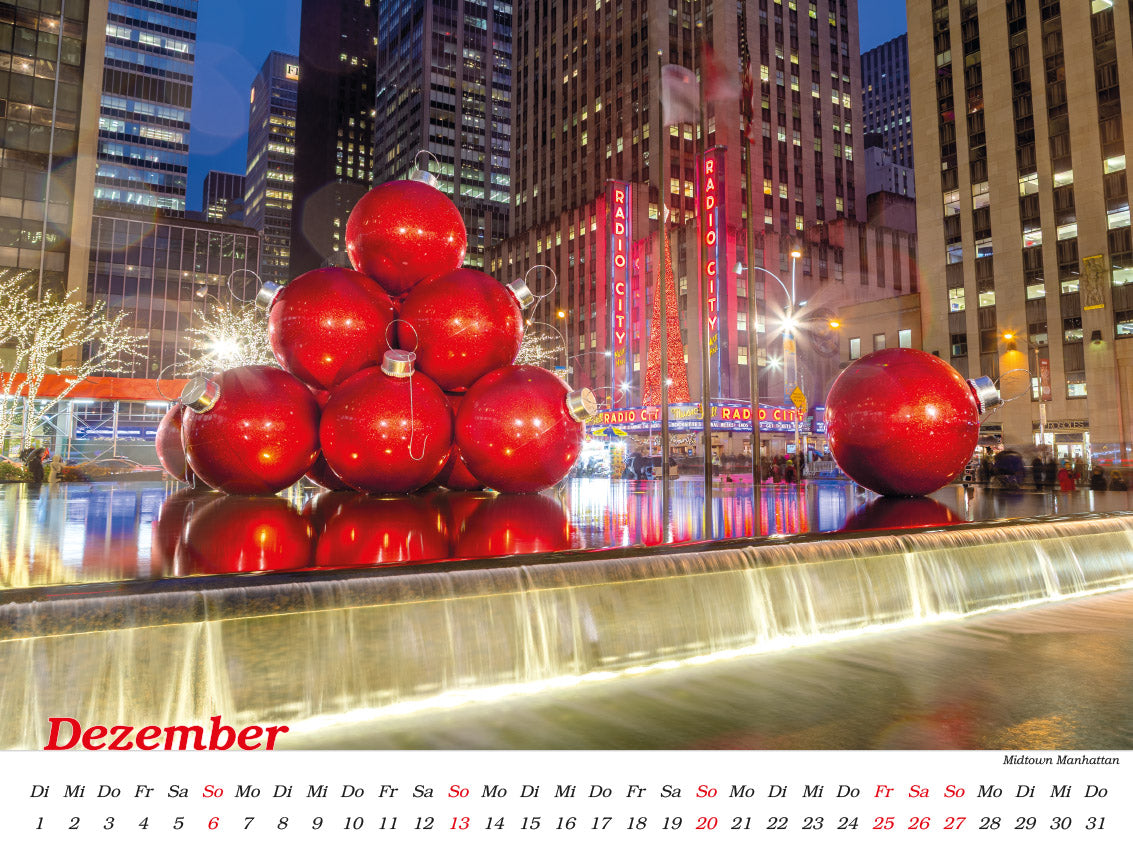 New York Kalender 2026