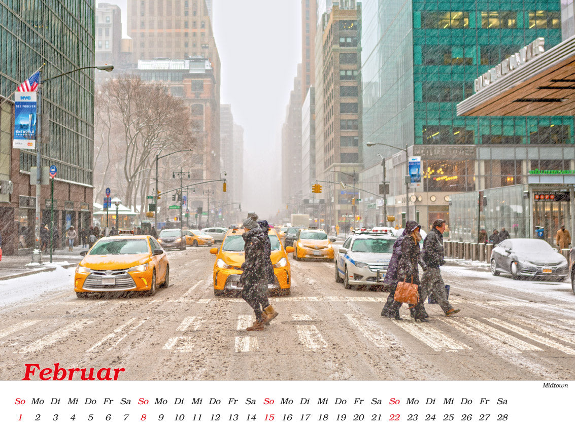 New York Kalender 2026
