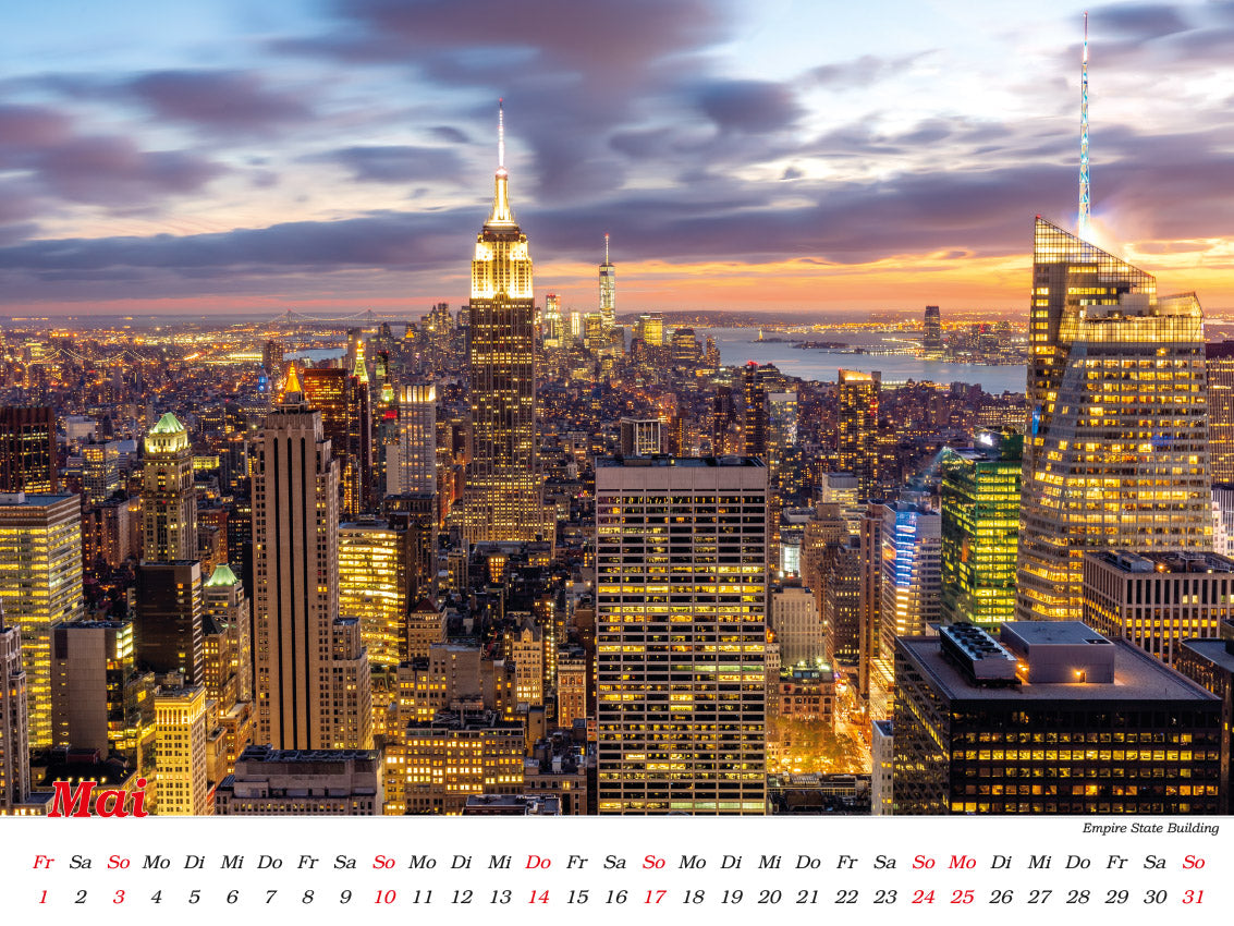 New York Kalender 2026