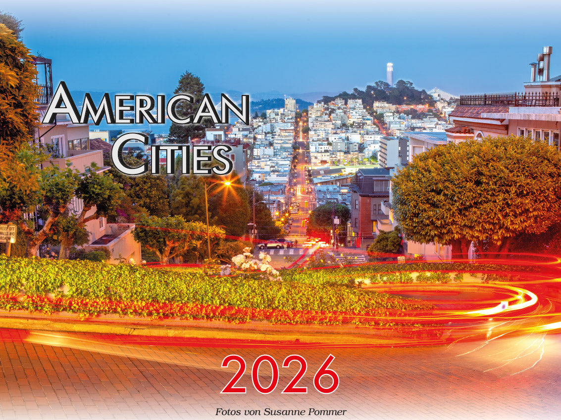 American Cities Kalender 2026