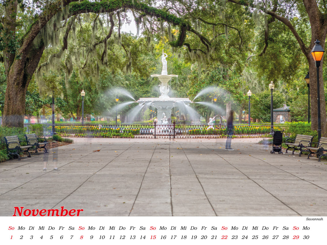 American Cities Kalender 2026